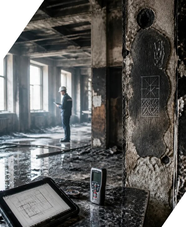 Обследование зданий после пожара в Усолье-Сибирском от 15480 р. | ЭкспертизаРоссия