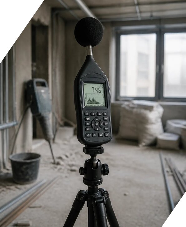 Измерение строительного шума в Усолье-Сибирском от 5160 р. | ЭкспертизаРоссия
